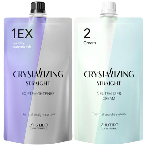 SHISEIDO Crystallizing Straightening Hair Cream EX Very Resistant Hair Uk Stock