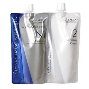 SHISEIDO Crystallizing Straightening Hair Cream system N1/N2