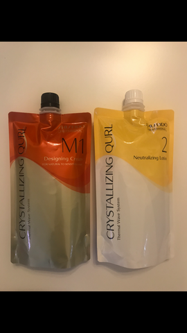Shiseido Crystallizing Qurl Digital Perm Lotion Natural To Sensitized 400ml X 2